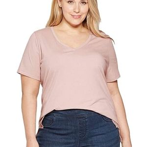 Ava & Viv Super Soft V-neck tee